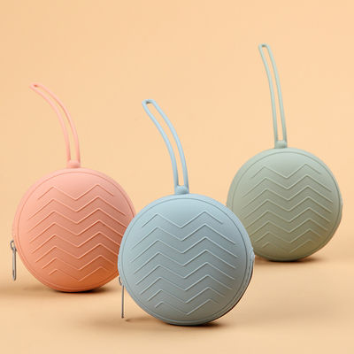 जिपर के साथ टिकाऊ पनरोक सिलिकॉन शांत करनेवाला केस डिशवॉशर मुक्त